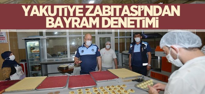 Yakutiye Zabıtası’ndan Bayram Denetimi