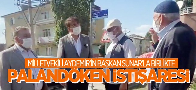 Aydemir’den Palandöken’de alan mesaisi