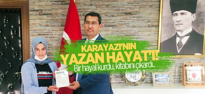 Karayazılı küçük Hayat'ın kitabı çıktı!