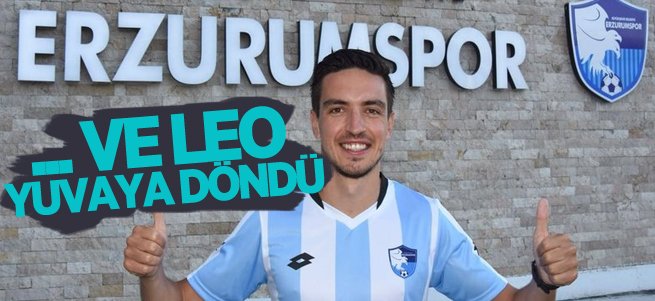 BB Erzurumspor'da Leo geri döndü