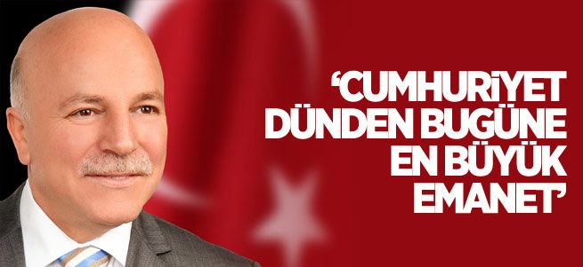 Başkan Sekmen’den Cumhuriyet Bayramı mesajı