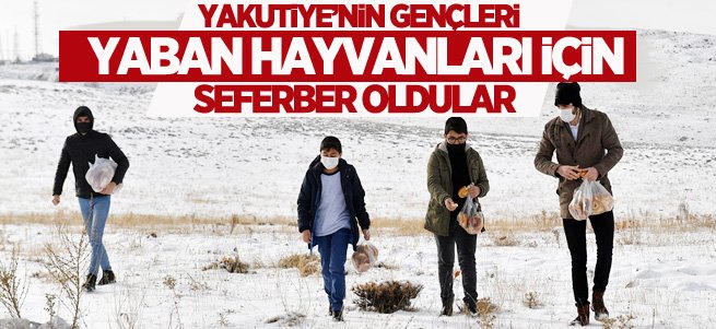 Gençler yaban hayvanları için seferber oldular