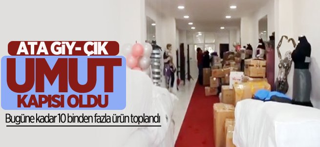 Giy&Çık mağazası öğrencilerin yüzünü güldürüyor