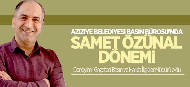 Gazeteci Samet Özünal'a yeni görev