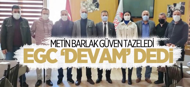 Gazeteciler ’’Metin Barlak’la devam’’ dedi