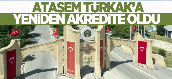 ATASEM TÜRKAK’a yeniden akredite oldu