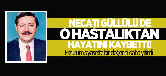 Necati Güllülü hayatını kaybetti