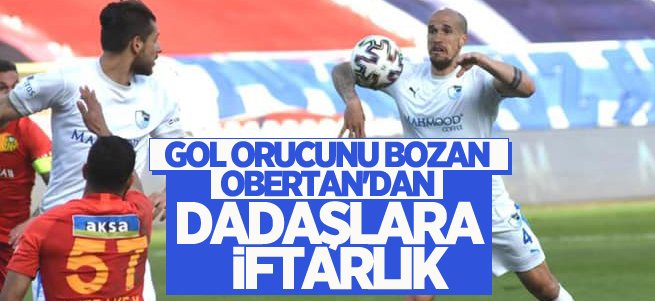 Gol orucunu bozan Obertan'dan Dadaşlara iftarlık 