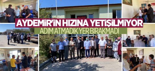 Aydemir'in hızına yetişilmiyor