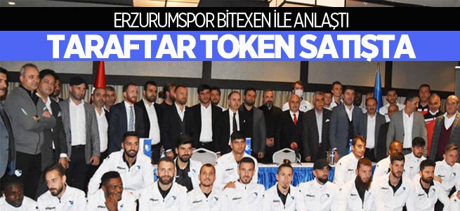 Erzurumspor Bitexen ile anlaştı