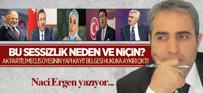 BU SESSİZLİK NEDEN VE NİÇİN?