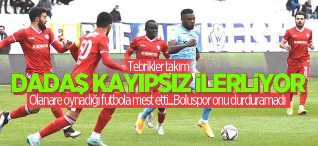 Erzurumspor kayıpsız ilerliyor