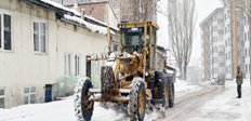 Yakutiye Belediyesi karla mücade ediyor