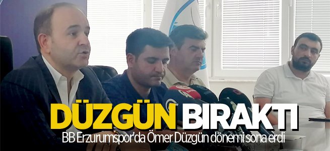 Ömer Düzgün dönemi sona erdi