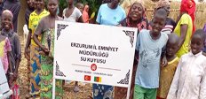 Erzurum Emniyetinden Kamerun’a yardım