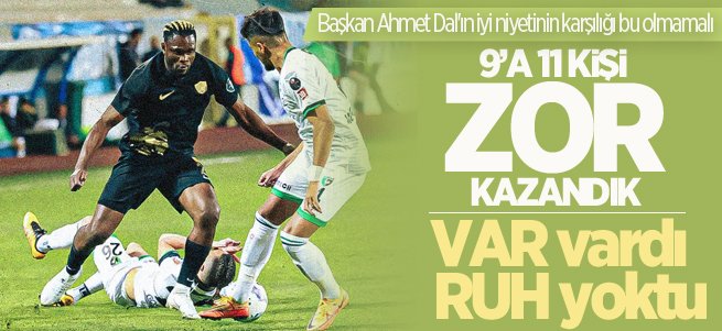 Erzurumspor zor da olsa kazandı