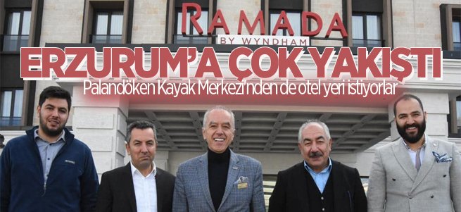 RAMADA otel kapılarını Erzurum basınına açtı