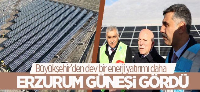 Büyükşehir’den dev bir enerji yatırımı daha