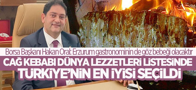 Oral Erzurum coğrafi işaret başarısını paylaştı