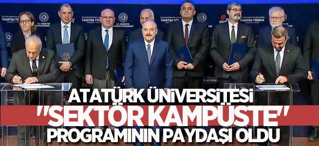 Atatürk Üniversitesi o programın paydaşı oldu