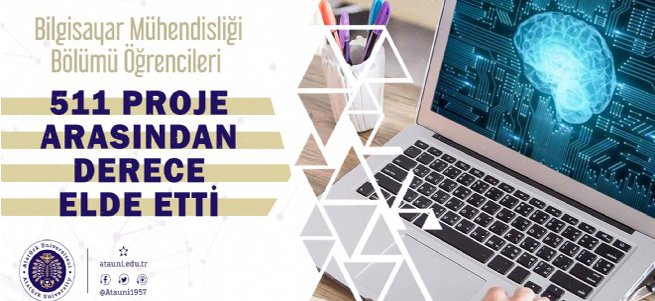 511 proje arasından derece elde ettiler