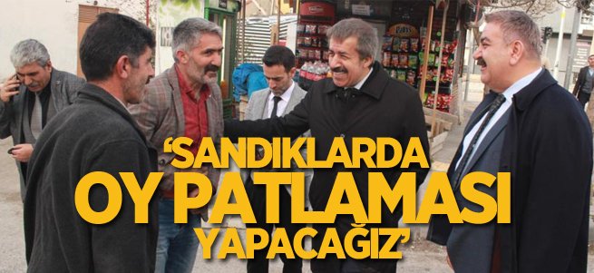 Fırat; ‘Sandıklarda oy patlaması yapacağız’