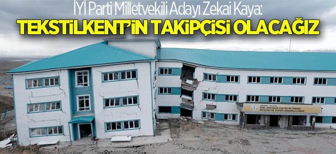 Kaya: “Tekstilkent’in takipçisi olacağız”