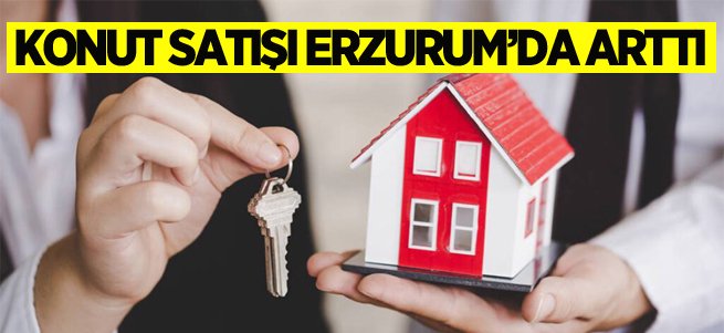 Erzurum’da konut satışı yüzde 27.9 oranında arttı