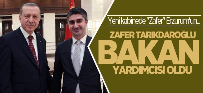 Zafer Tarıkdaroğlu Bakan Yardımcısı oldu