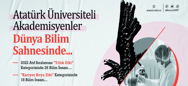 ATA-UNİ'li akademisyenler dünya bilim sahnesinde…