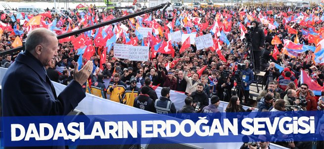 Erdoğan Erzurum’da adaylarını tanıttı