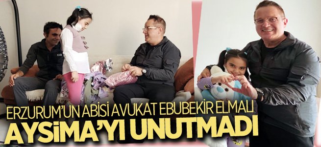 Elmalı Aysima’yı Unutmadı