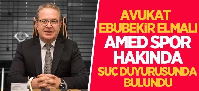 Elmalı'dan Amed Spor hakkında suç duyurusu
