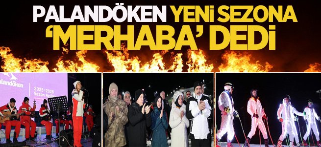 Palandöken yeni sezona "merhaba" dedi