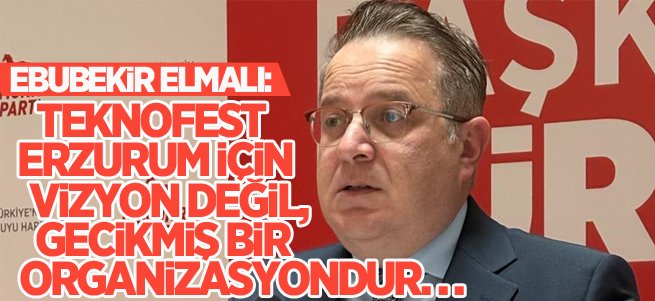 Elmalı'dan TEKNOFEST açıklaması