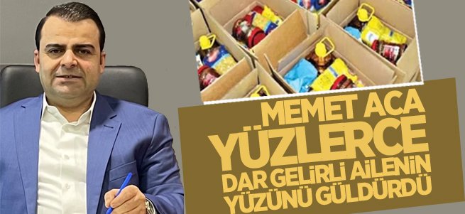 Aca, yüzlerce dar gelirli ailenin yüzünü güldürdü…