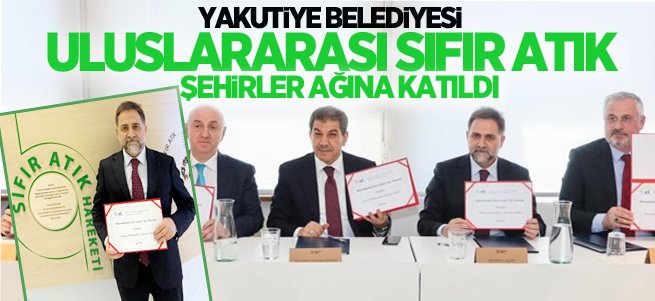 Yakutiye Belediyesi, sıfır atık şehirler ağına katıldı…