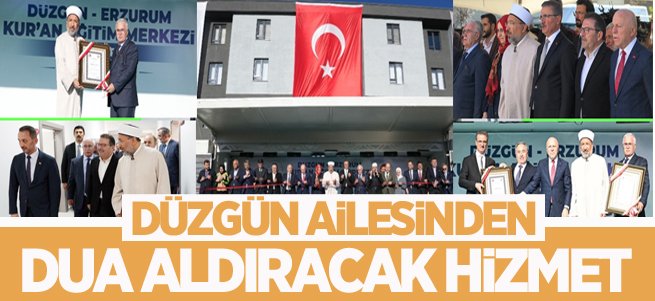 Düzgün Ailesinden bol bol dua aldıracak hizmet